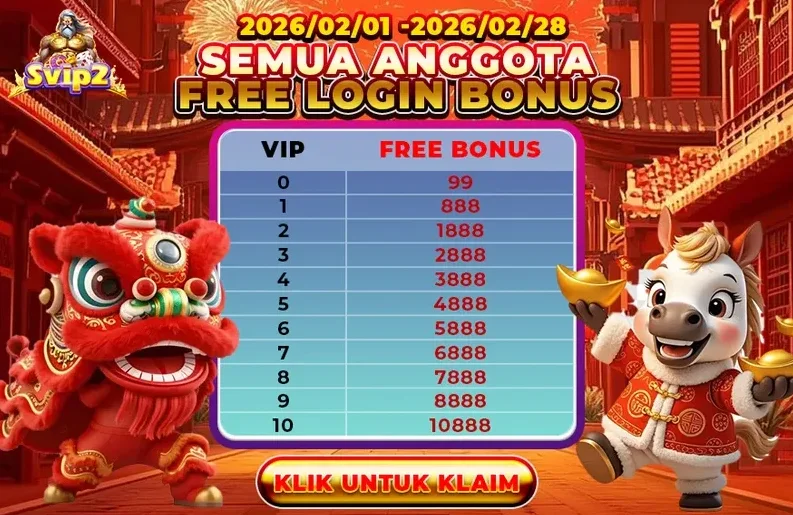 SEMUA ANGGOTA FREE LOGIN BONUS